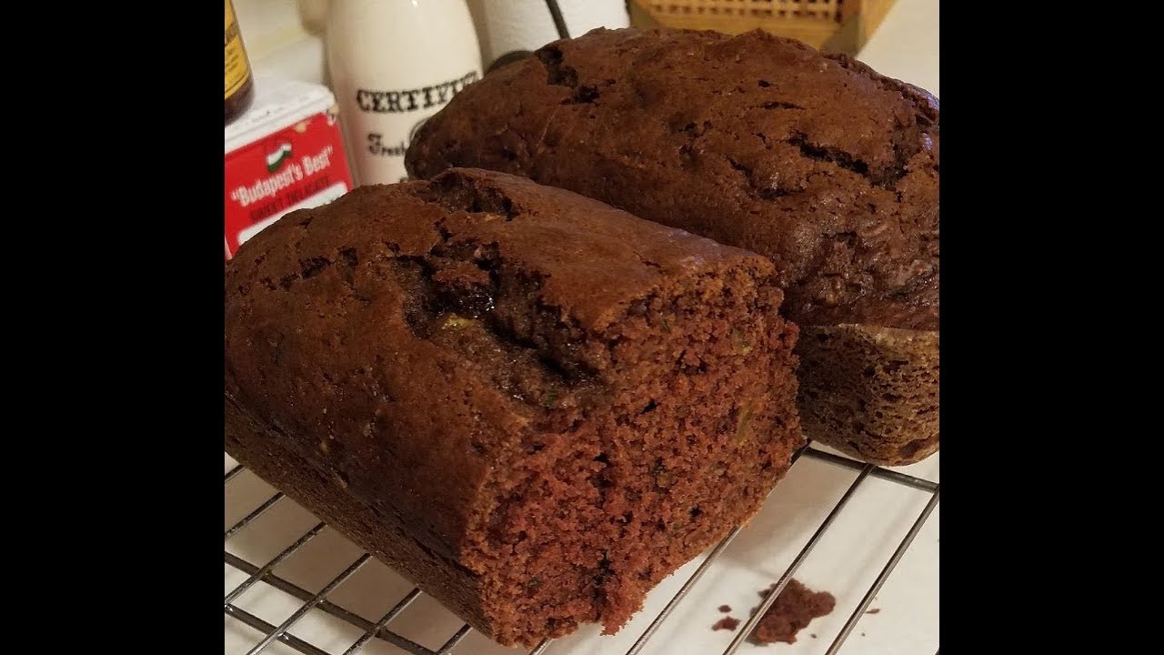 Chocolate Zucchini Squash Bread Super Easy! YouTube
