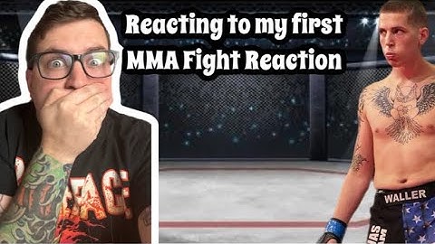 I React to the Reaction of my First MMA Fight