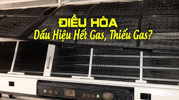 Dấu hiệu điều hòa không khí thiếu gas, hết gas