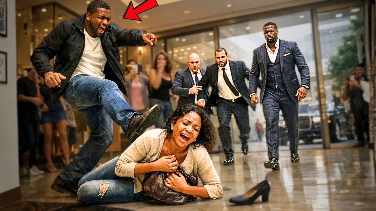 Unaware His Poor, Abandoned Ex Is Now Married To a billionaire, He Kicked Her At The Mall.