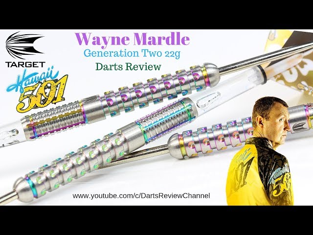 【新品】TARGET WAYNE MARDLE G2 STEEL 22g Target Wayne Mardle Gen 2 22g darts review - YouTube