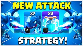 TH13 NEW ATTACK STRATEGY! Electro Dragon With Clone Spell : Clash of Clans