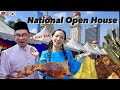 Korean gf CELEBRATES Raya with PM Anwar (BIGGEST KL OPEN HOUSE) SUB #openhouse #anwaribrahim #madani