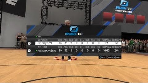 NBA 2K20 WINNING THE RUSH 1V1 EVENT