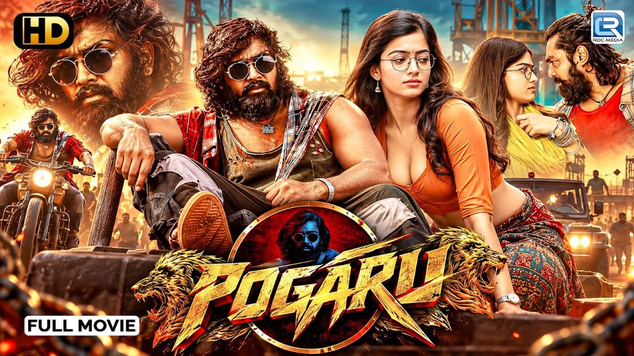 POGARU - New Released Superhit Blockbuster Love Story Action Movie | Dhruva Sarja, Rashmika Mandanna