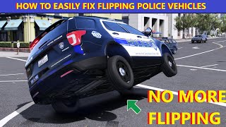 How To Fix Flipping Police Cars | Change Vehicle Meta | #lspdfr #gta5lspdfr screenshot 4