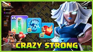 This ELECTRO TITAN Attack Strategy Guarantees 3 Stars ❗ Dragon Duke Charge E-Titan Attack