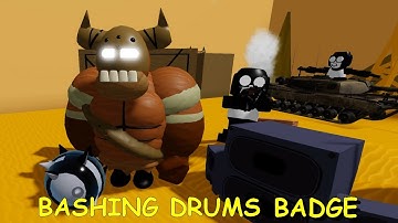 How to get "Bashing Drums" Badge + MORPH/SKIN in Frost