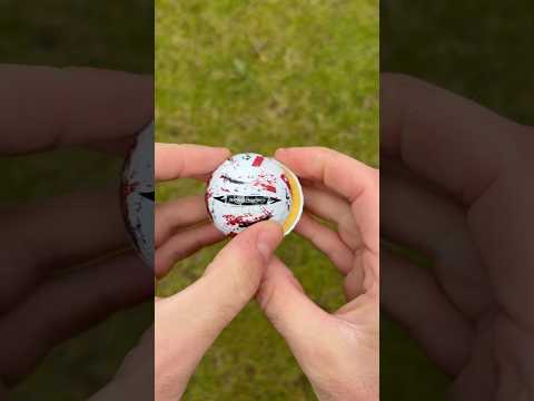 Cutting open a TaylorMade Speedsoft golf ball #golfball #taylormade #golfers