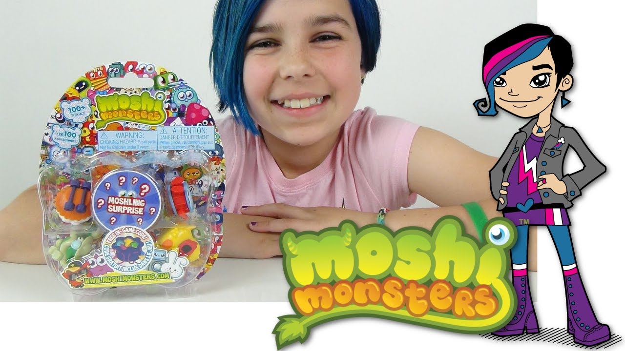 Moshi Monsters - Moshling 5 Pack Opening by Audrey