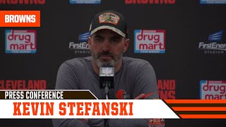 Kevin Stefanski Postgame Press Conference vs. Lions
