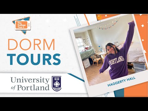 Dorm Tours - University of Portland - Haggerty Hall