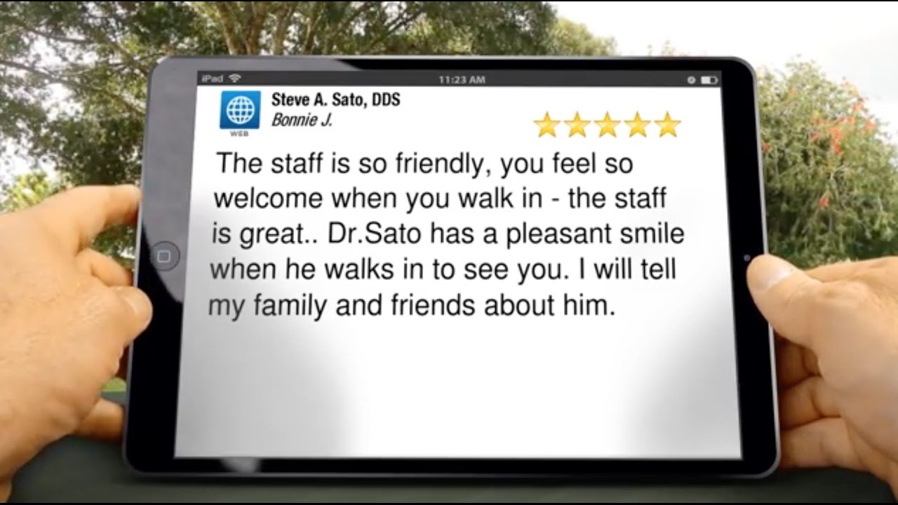 Dentist Dayton Ohio Dr. Steve A. Sato, DDS Dental Examinations