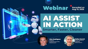 Webinar: DataGroomr AI Assist: One-Click Matching Models & Smarter Data Cleanup