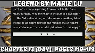 Legend by Marie Lu (Chapter 13 DAY Audiobook)