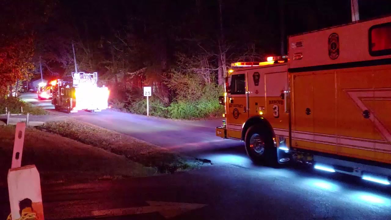 Working Trailer Fire in Lexington Park 4/10/2020 - YouTube