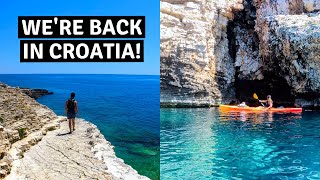 PULA 🇭🇷 Kayaking the Adriatic Sea | Vero and Justin (Croatia travel vlog video)