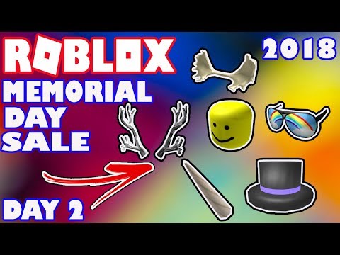 Sale Big Head Big Shades Big Antlers And More Roblox Memorial Day Sale 2018 Day 2 Youtube - roblox buying the bigger head