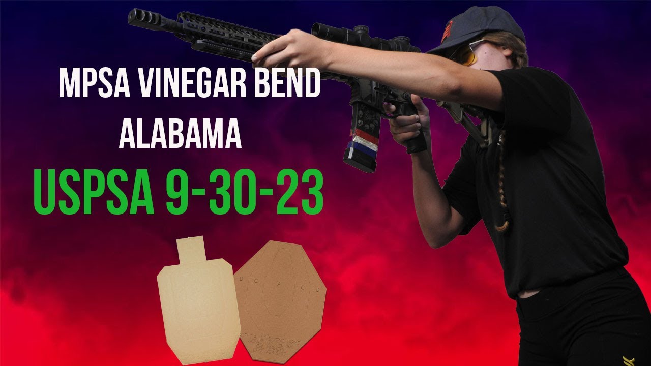 USPSA at MPSA Vinegar Bend Alabama 93023 YouTube