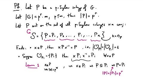 The Third Sylow Theorem - 43 - A First Course in Abstract Algebra