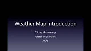 Weather Map Introduction