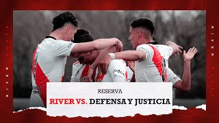 River vs. Defensa y Justicia [Reserva - EN VIVO]