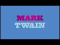 Mark Twain (Fonts by Jonathan Hoefler)