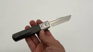 Chuck Gedraitis Tanto Flipper Knife From Recon 1