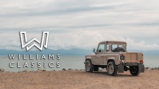Land Rover Defender 90 300 Tdi Cappuccino Build WILLIAMS CLASSICS