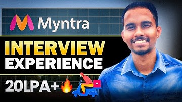 Myntra Interview Experience | Off-Campus Journey🔥