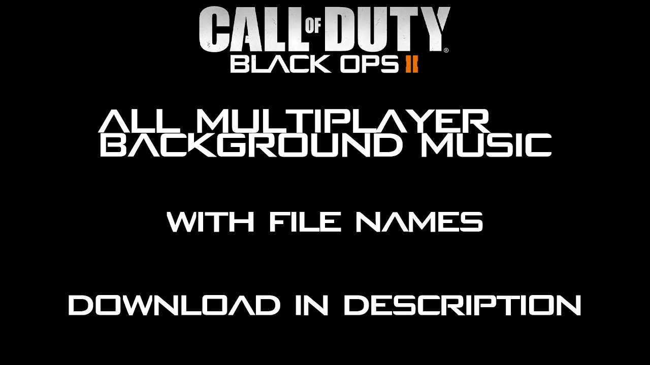 Black Ops II Font Download