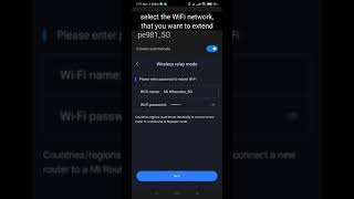How to setup Mi Router AX3200 as WiFi repeater