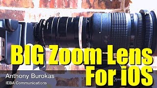 Big Optical Zoom on iOS - for livestreaming / filmmaking / sports screenshot 2