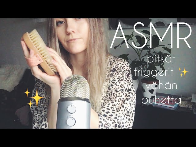 ASMRentouttavat triggerit 💕 (vähemmän puhetta)