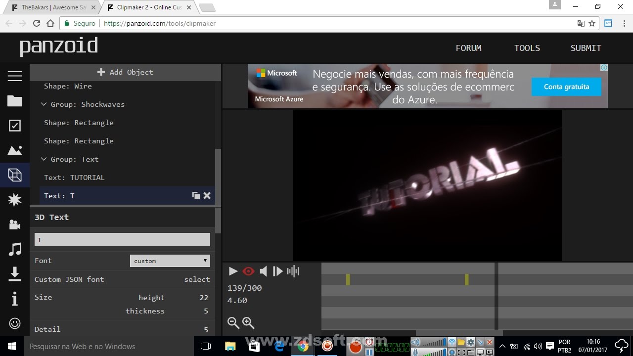 Como Criar Uma Intro No PC - Tutorial Para YouTubers - YouTube