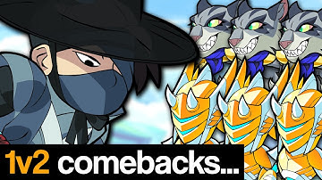 Brawlhalla: I tried to 1v2 with Greatsword