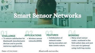 Bluetooth based Smart Sensor Network #technical_topic_video