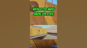 CS2 Vertigo Smoke for A Site! #cs2 #counterstrike2