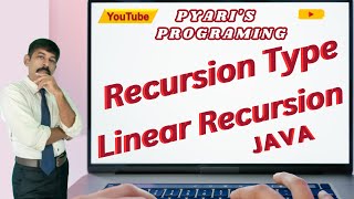 Linear Recursion using java | What is Linear Recursion | Linear Recursion Program | Dry Run