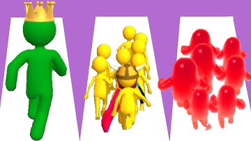 GIANT RUSH vs JOIN CLASH 3D vs JOIN BLOB CLASH 3D