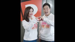 李亭、駱曦、章志文及AM1430 DJ共燃抗癌希望~ River, Edwin, Albert &amp; AM1430 DJs Carry the Fire for a Cancer-Free Future