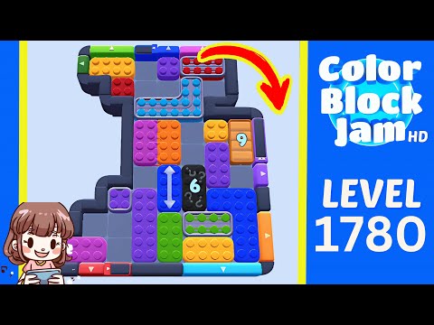 Color Block Jam Level 892 (1780) Solution Walkthrough