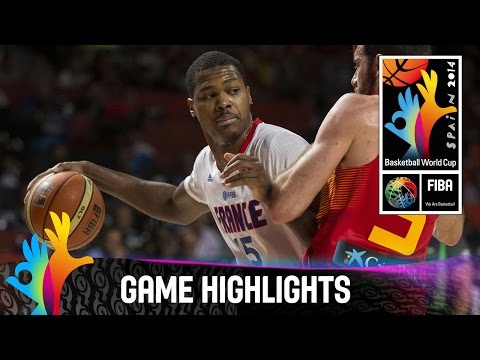 France v Spain - Game Highlights - Quarter Final - 2014 FIBA Basketball World Cup