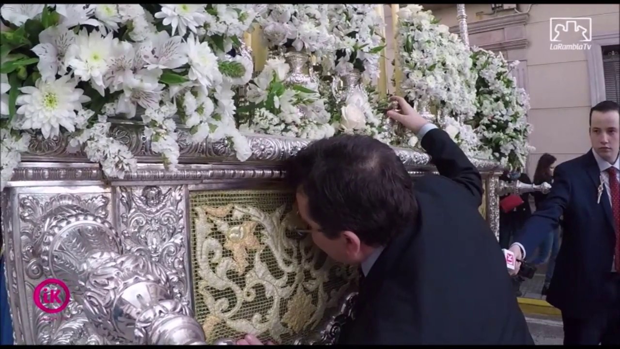 Virgen del Rosario por la calle Jesús - La Rambla 2018