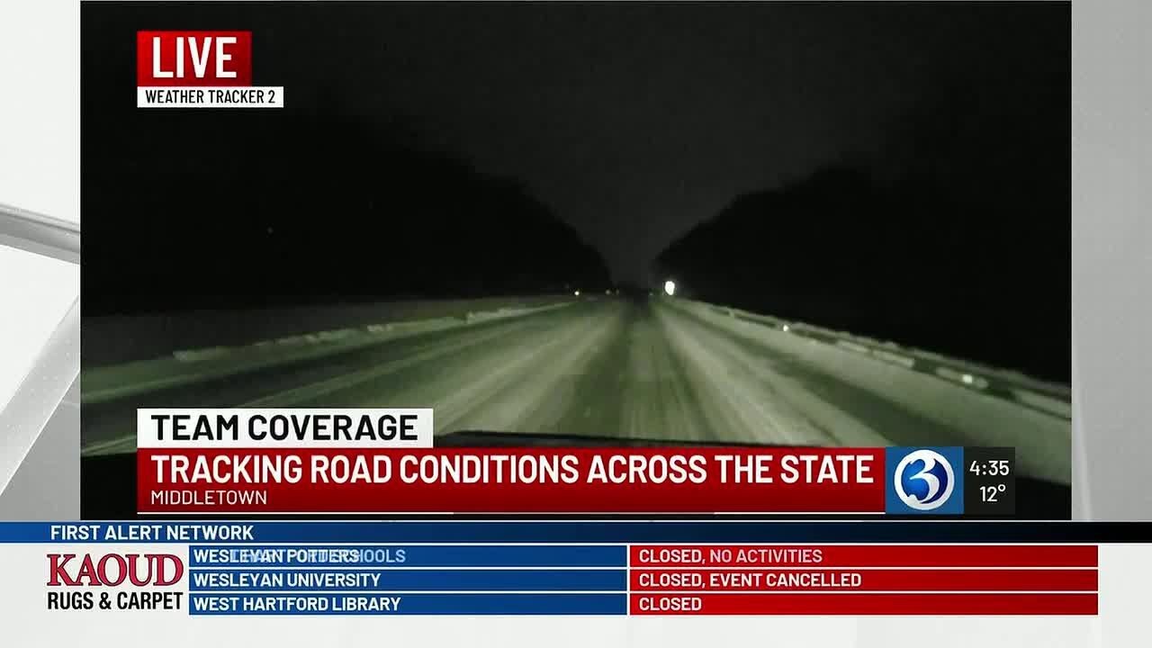 Tracking road conditions across the state - YouTube