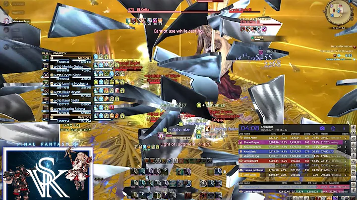 FFXIV O8S God Kefka First Clear - WHM PoV