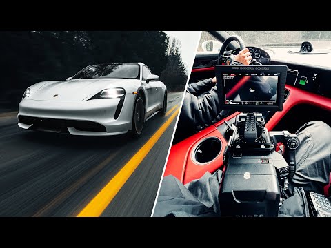 How to Film a Car Commercial B-Roll - Porsche Taycan