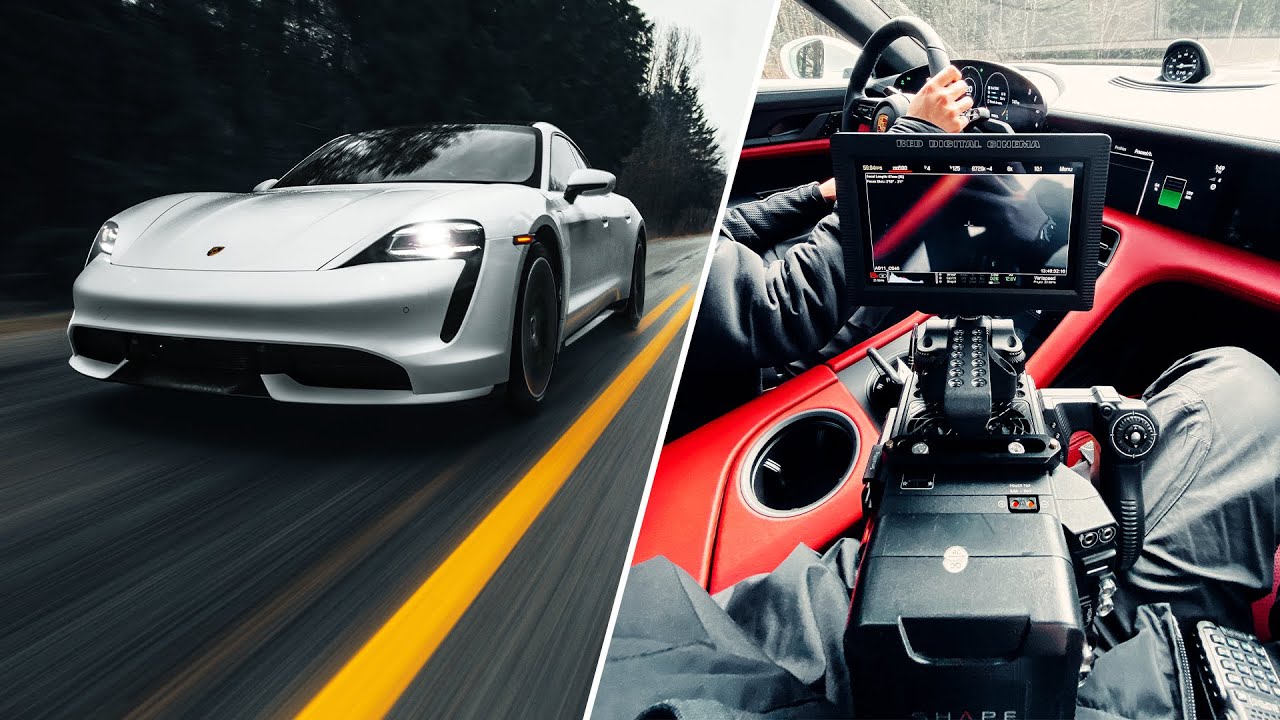 How to Film a Car Commercial B-Roll - Porsche Taycan