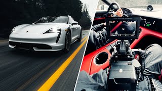 How To Film A Car Commercial B-Roll - Porsche Taycan