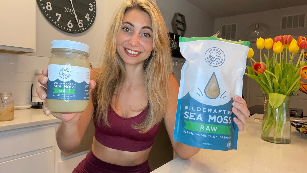 How to make Sea Moss Gel/ Sea Moss Smoothies YouTube